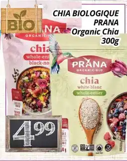Supermarché PA CHIA BIOLOGIQUE PRANA | Organic Chia offer