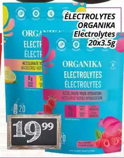 Supermarché PA ÉLECTROLYTES ORGANIKA offer