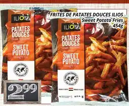 Supermarché PA FRITES DE PATATES DOUCES ILIOS | Sweet Potato Fries offer