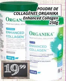 Supermarché PA POUDRE DE COLLAGÈNES ORGANIKA | Enhanced Collagen offer