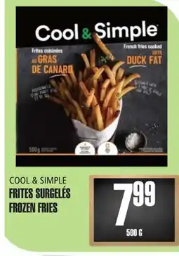 Marches Tau FRITES SURGELÉS COOL & SIMPLE offer