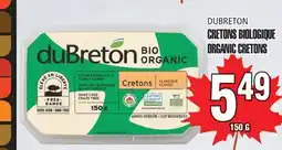 Marches Tau CRETONS BIOLOGIQUE DUBRETON offer
