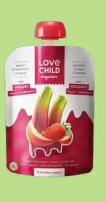 Marches Tau PURÉES OU COLLATIONS BIOLOGIQUES LOVE CHILD offer
