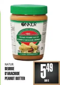 Marches Tau BEURRE D'ARACHIDE NATUR offer