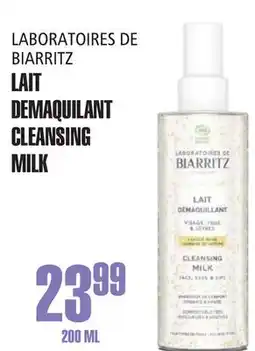 Marches Tau LAIT DEMAQUILANT LABORATOIRES DE BIARRITZ offer