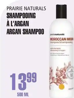 Marches Tau SHAMPOOING À L'ARGAN PRAIRIE NATURALS offer