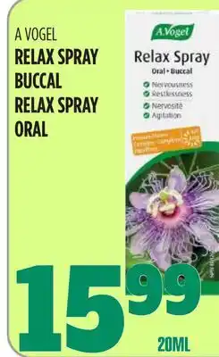 Marches Tau RELAX SPRAY BUCCAL A VOGEL offer