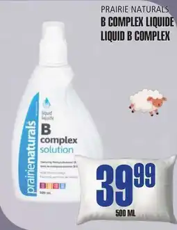 Marches Tau B COMPLEX LIQUIDE PRAIRIE NATURALS offer