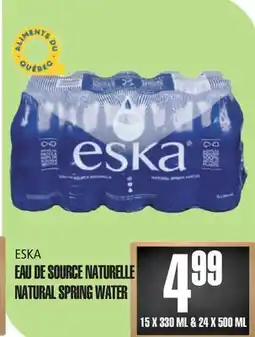Marches Tau EAU DE SOURCE NATURELLE ESKA offer