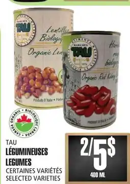 Marches Tau LÉGUMINEUSES TAU offer