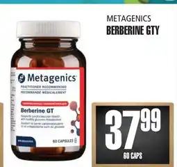 Marches Tau BERBERINE GTY METAGENICS offer