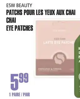 Marches Tau PATCHS POUR LES YEUX AUX CHAI EAW BEAUTY offer