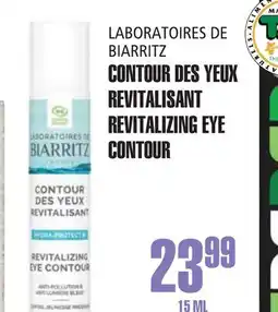 Marches Tau CONTOUR DES YEUX REVITALISANT LABORATOIRES DE BIARRITZ offer