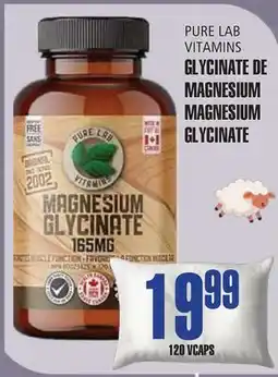 Marches Tau GLYCINATE DE MAGNESIUM PURE LAB VITAMINS offer