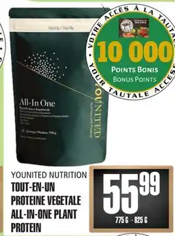 Marches Tau TOUT-EN-UN PROTEINE VEGETALE YOUNITED NUTRITION offer
