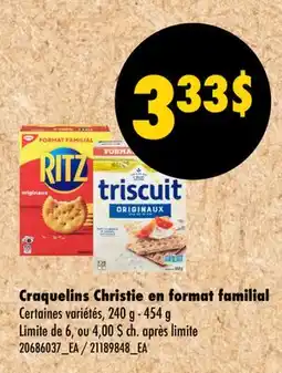 Wholesale Club CRAQUELINS EN FORMAT FAMILIAL, 240 G - 454 G offer