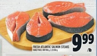 Metro Fresh atlantic salmon steaks offer
