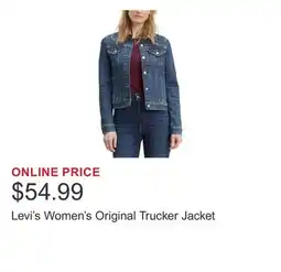 Costco Levi's Women's Original Trucker Jacket offer