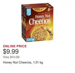Costco Honey Nut Cheerios offer