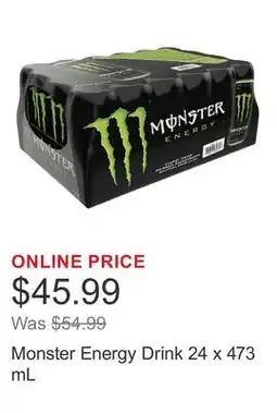 Costco Monster Energy Drink offer