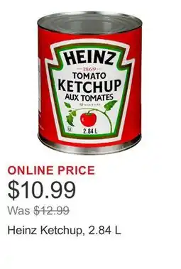 Costco Heinz Ketchup offer