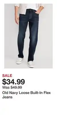 Old Navy Old Navy Loose Built-In Flex Jeans offer