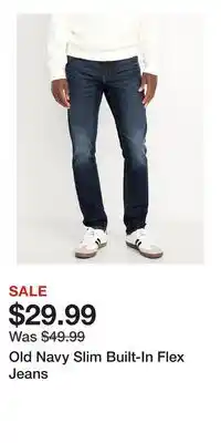 Old Navy Old Navy Slim Built-In Flex Jeans offer