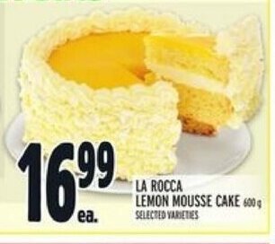 Metro La rocca lemon mousse cake offer