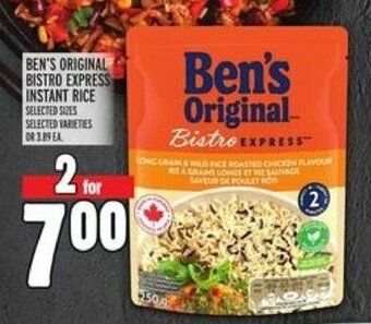 Metro Ben's original bistro express offer
