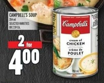 Metro Campbell's soup offer