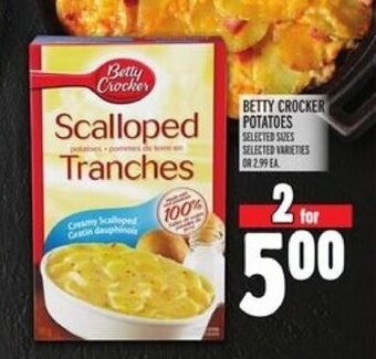 Metro Betty crocker potatoes offer