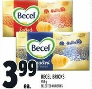 Metro Becel bricks offer