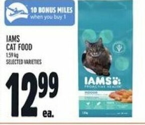 Metro Iams cat food offer
