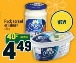 Marché Adonis Puck spread or labneh offer