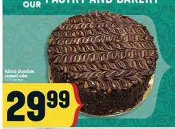 Marché Adonis Adonis chocolate caramel cake offer