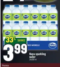 Marché Adonis Naya sparkling water offer