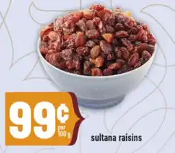 Marché Adonis Sultana raisins offer