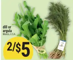 Marché Adonis Dill or argula offer