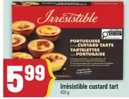 Marché Adonis Irrésistible custard tart offer