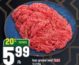 Marché Adonis Lean ground beef Halal offer