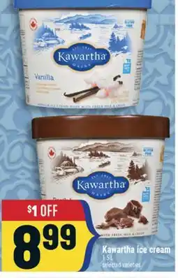 Marché Adonis Kawartha ice cream offer