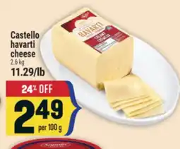 Marché Adonis Castello havarti cheese offer