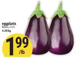 Marché Adonis Eggplants offer