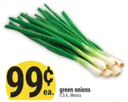 Marché Adonis Green onions offer