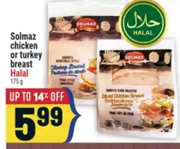 Marché Adonis Solmaz chicken or turkey breast Halal offer