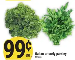 Marché Adonis Italian or curly parsley offer