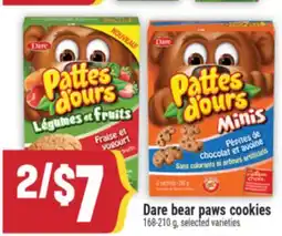 Marché Adonis Dare bear paws cookies offer