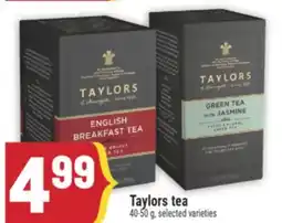 Marché Adonis Taylors tea offer