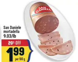 Marché Adonis San Daniele mortadella offer