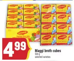 Marché Adonis Maggi broth cubes offer